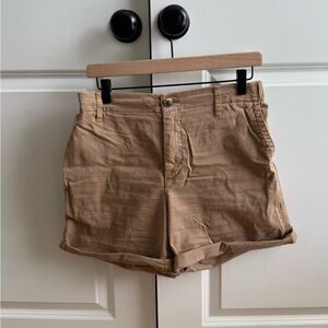 Old Navy Tan Cargo Shorts Relaxed Fit